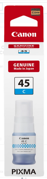 Canon GI45 Cyan Original Ink Bottle - GI45C/6285C001